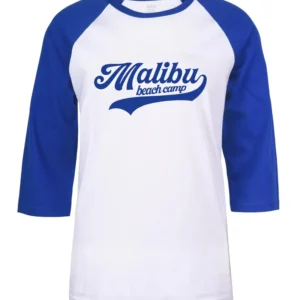 Malibu Beach Camp Baseball Tee
